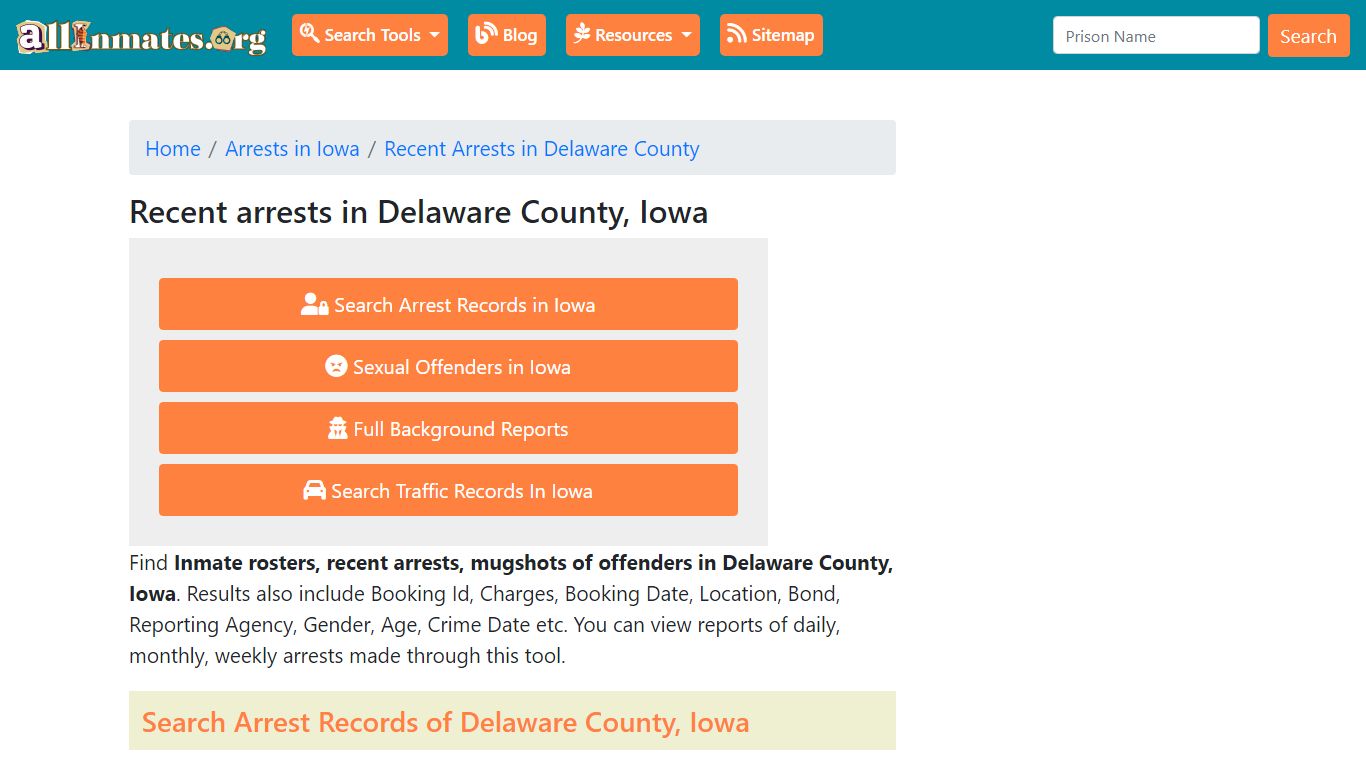 Recent arrests in Delaware County, Iowa | Mugshots, Rosters, Inmates ...